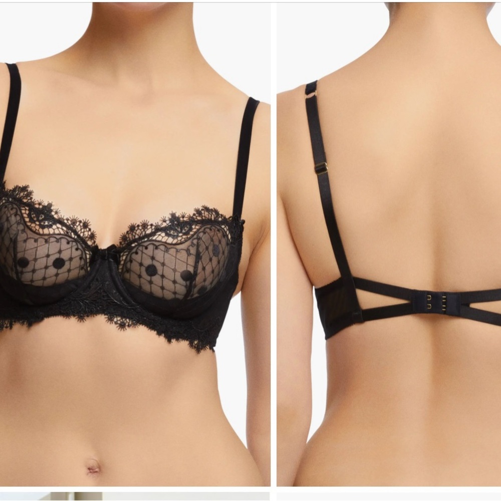 Dita Von Teese Vedette Underwire Balconette Bra 36C